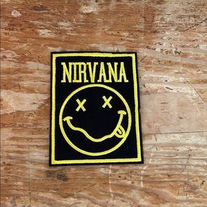 Nirvana iron on patch